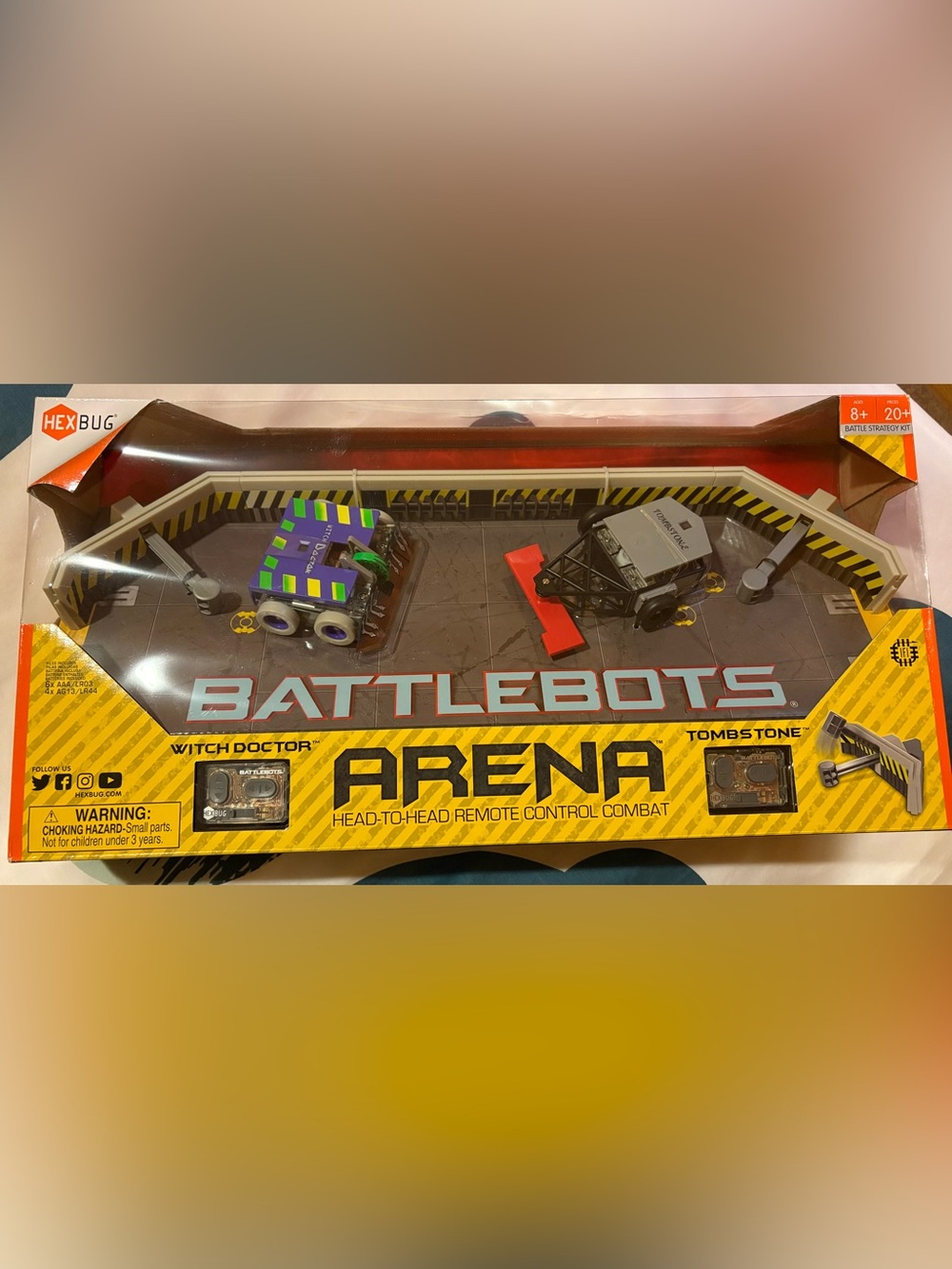Hexbug Battlebots Arena -Remote Control Combat Set - NWT